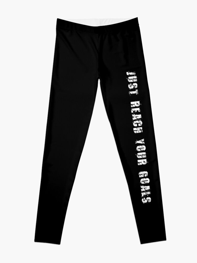 Alternate view of Just reach your goals Leggings