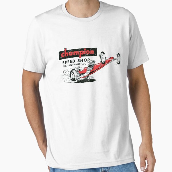 Item preview, Vintage San Francisco Speed Shop - burnout distressed print designed and sold by retropetrol.