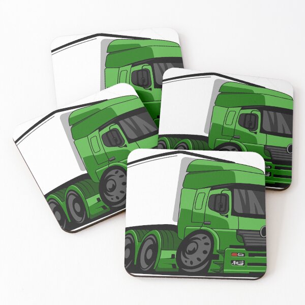 Item preview, cartoon truck illustration designed and sold by wisnubayuaji.