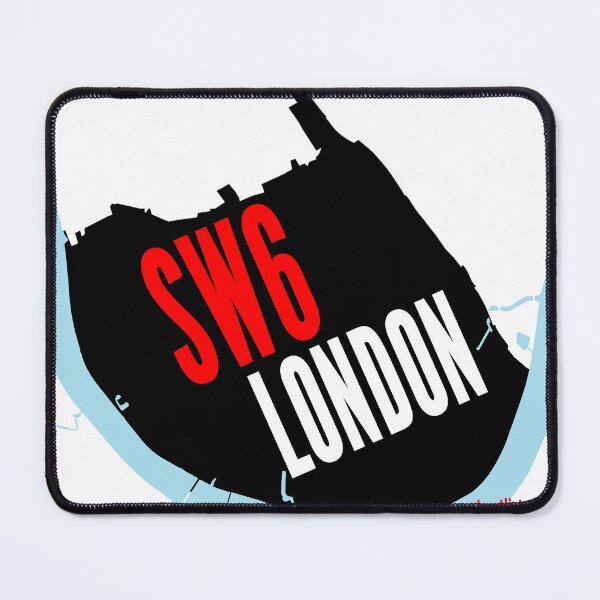 Item preview, SW6 Postcode London designed and sold by streetlist.