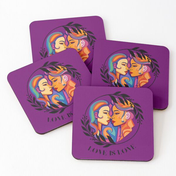 Item preview, Love is Love - LGBTQIA+ Support  designed and sold by SuchWowDesign.