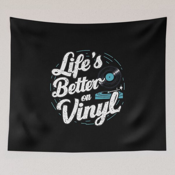 Item preview, Life's better on Vinyl designed and sold by 100Sunsets.