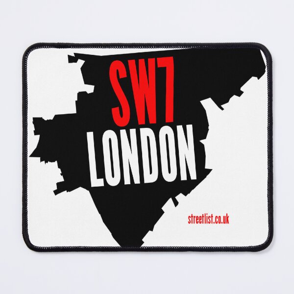 Item preview, SW7 London Postcode designed and sold by streetlist.