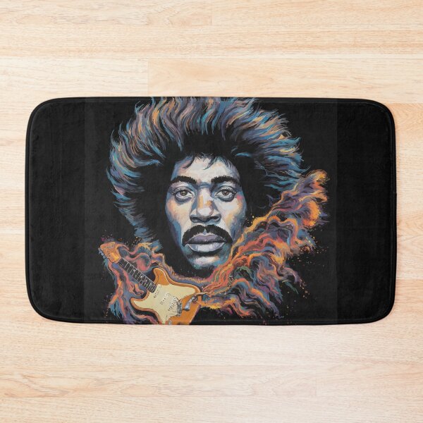 Item preview, Psychedelic Hendrix and his Guitar designed and sold by Ketique.