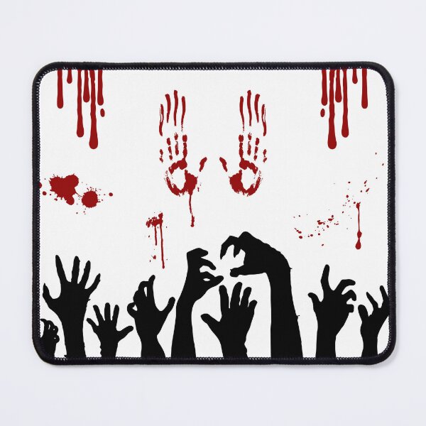 Item preview, Zombie Hands and Bloody Handprints designed and sold by HotHibiscus.