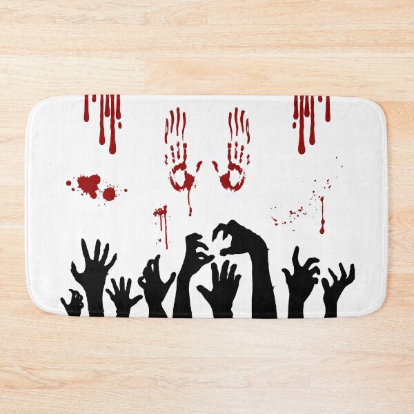 Item preview, Zombie Hands and Bloody Handprints designed and sold by HotHibiscus.