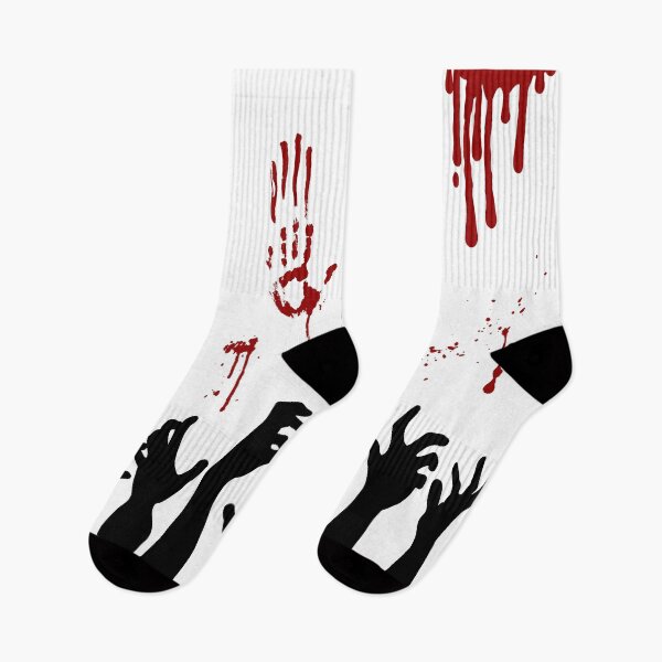 Item preview, Zombie Hands and Bloody Handprints designed and sold by HotHibiscus.