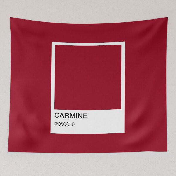 Item preview, Carmine Rare Color Paint Hex Code designed and sold by TheEclecticKat.