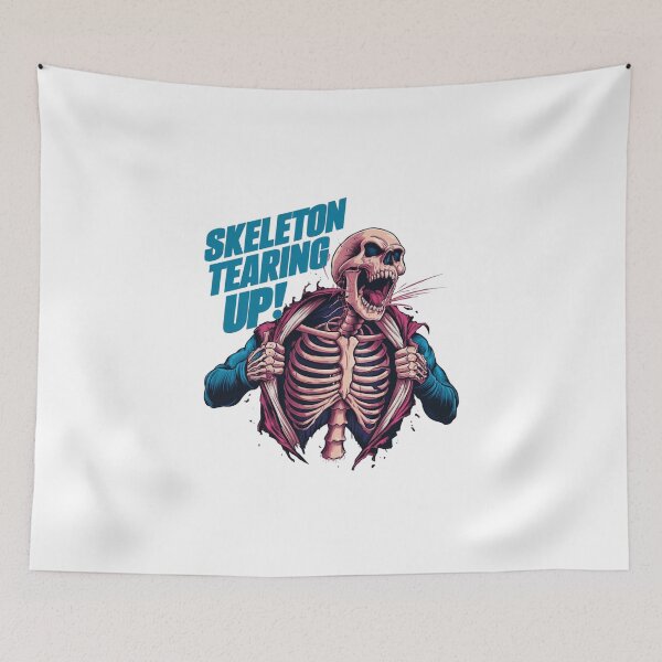 Item preview, Skeleton Tearing Up! designed and sold by Gentle40Winks.