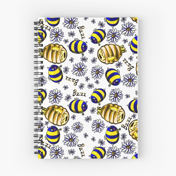 Aperçu de l'œuvre Bzzz Motif sans couture créée et vendue par ZiiGiArts.