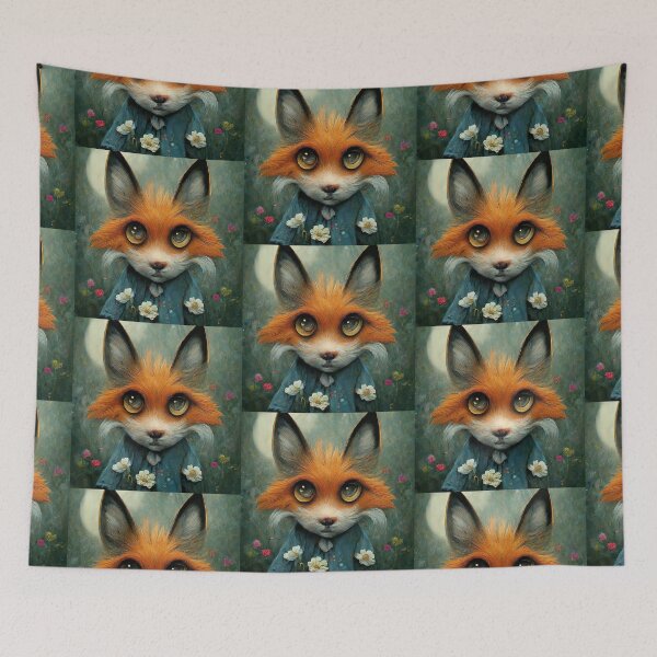 Item preview, Funky Fox designed and sold by MeikoDesign.