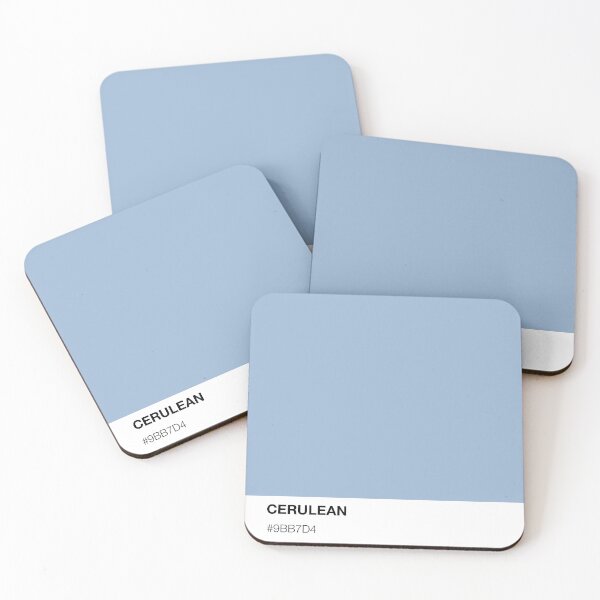 Artikelvorschau, Hex-Code für seltene Farbe Cerulean entworfen und verkauft von TheEclecticKat.
