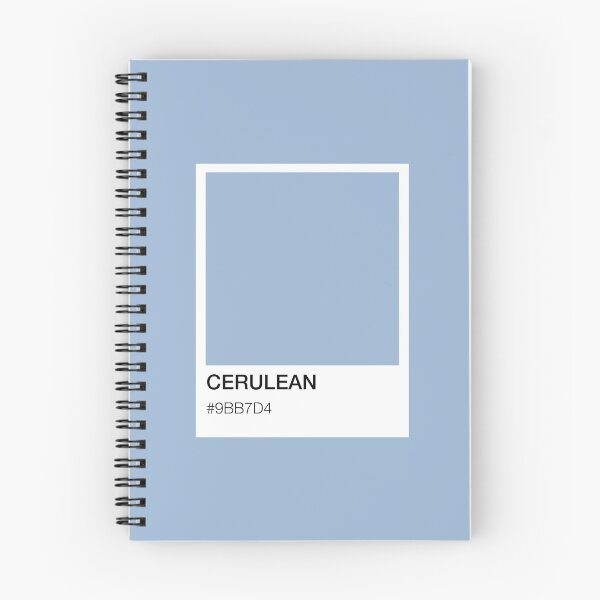 Item preview, Cerulean Rare Color Paint Hex Code designed and sold by TheEclecticKat.