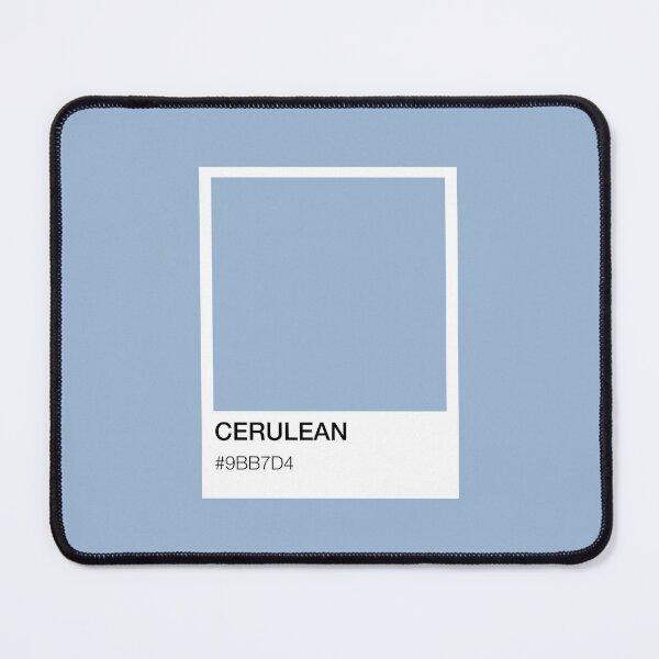 Item preview, Cerulean Rare Color Paint Hex Code designed and sold by TheEclecticKat.