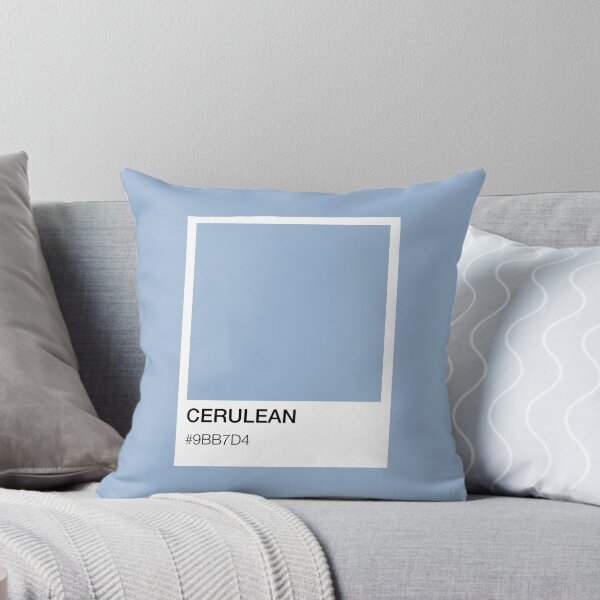 Item preview, Cerulean Rare Color Paint Hex Code designed and sold by TheEclecticKat.
