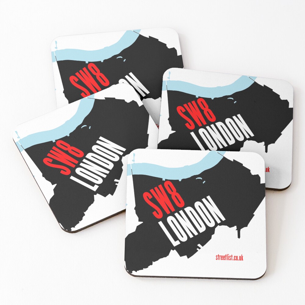 Item preview, Coasters (Set of 4) designed and sold by streetlist.
