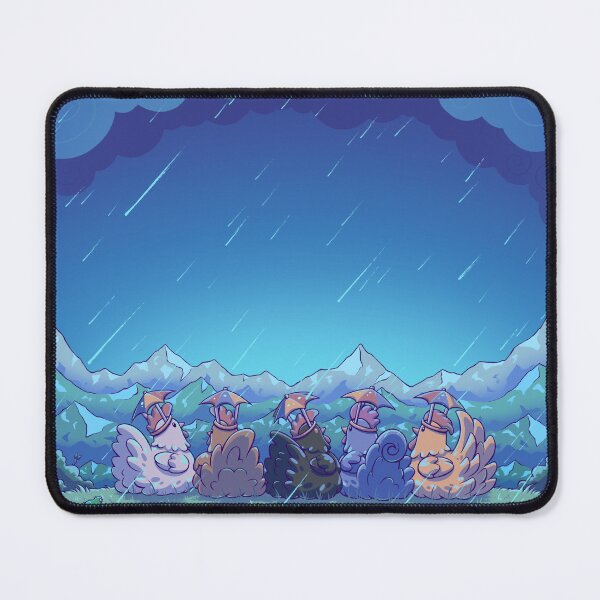 Item preview, Stardew Valley Chickens - Rain Version designed and sold by Bratzoid.