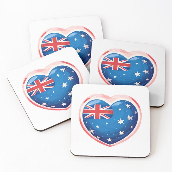 Item preview, Australian Flag Art designed and sold by Planetporridge.