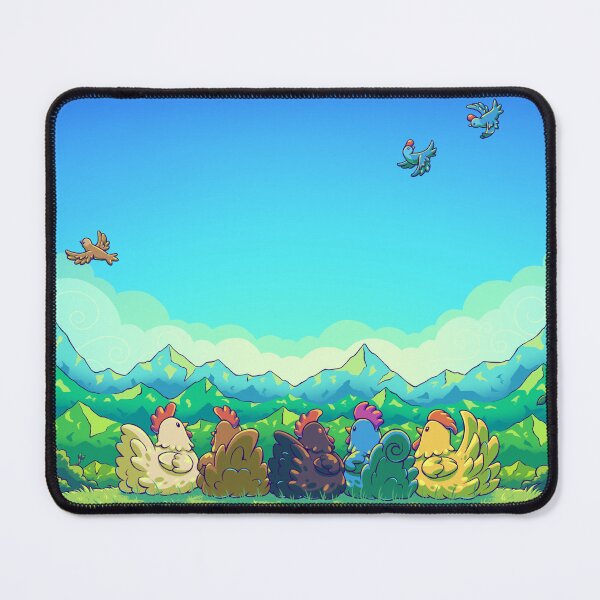 Item preview, Stardew Valley Chickens - Day Version designed and sold by Bratzoid.