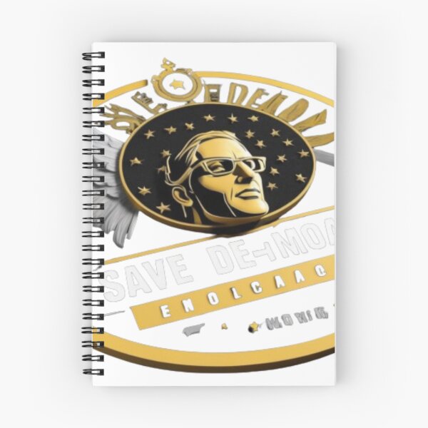 Item preview, Stunning Flat Vector Art Logo for Save Democracy Ecom Academy: Entrepreneur Silhouette with Laptop in Black, White, and Yellow designed and sold by piak-store.