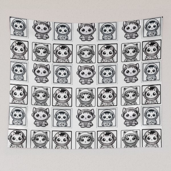 Item preview, Cosmic Kitties: Feline Astronauts designed and sold by joejiing.
