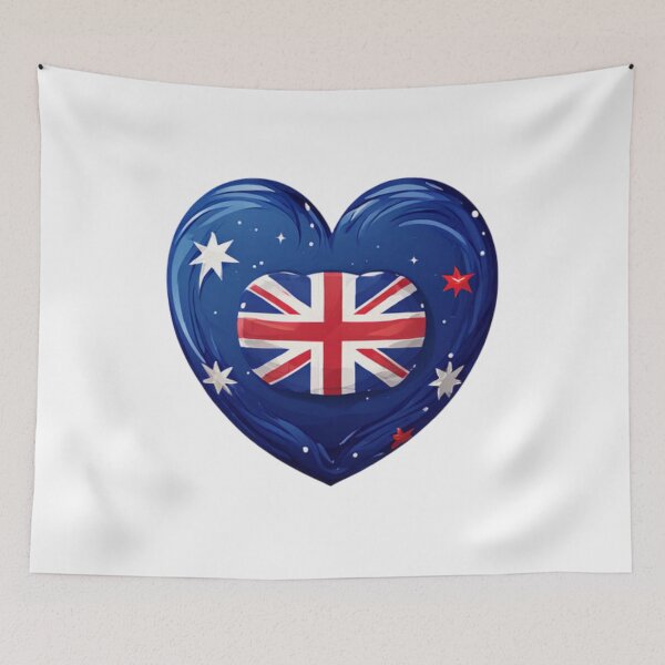 Item preview, Australian Flag  designed and sold by Planetporridge.