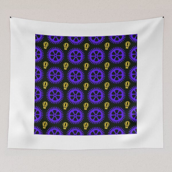 Item preview, Steampunk Soaring A Celestial Tapestry designed and sold by youme63.