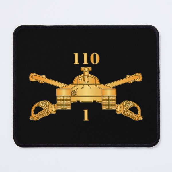 Item preview, 1st Battalion, 110th Armor Regiment - AR Branch wo Txt X 300 designed and sold by Military Insignia Products.