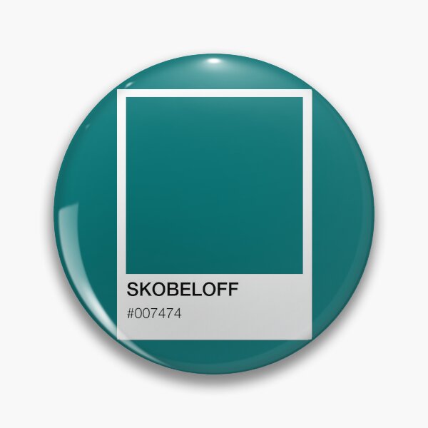 Item preview, Skobeloff Rare Color Paint Hex Code designed and sold by TheEclecticKat.
