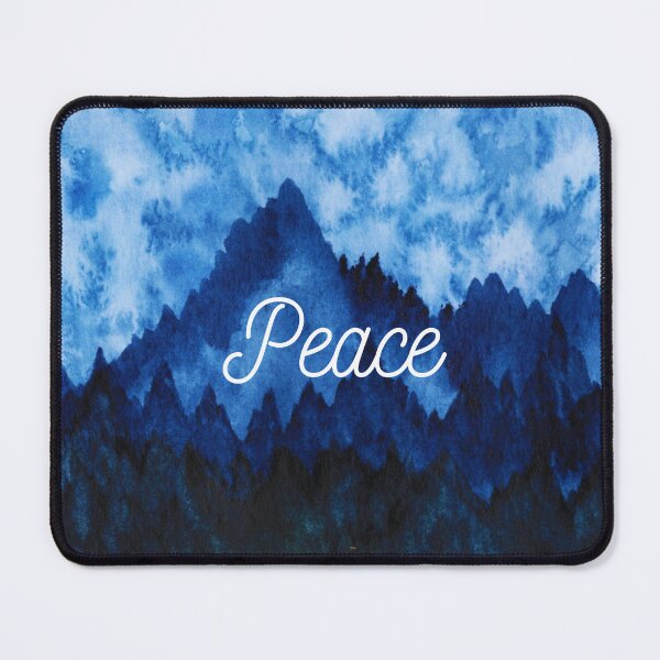 Item preview, Snowfall on mountains designed and sold by KindHeArtArt.