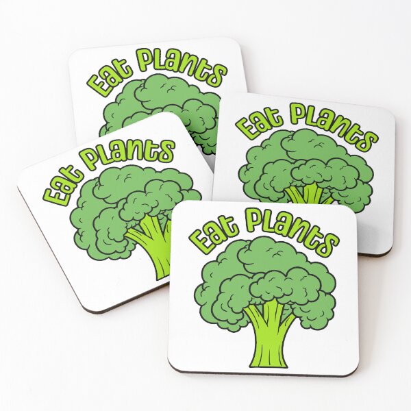 Item preview, Eat Plants! Funny Broccoli designed and sold by PMCreative.