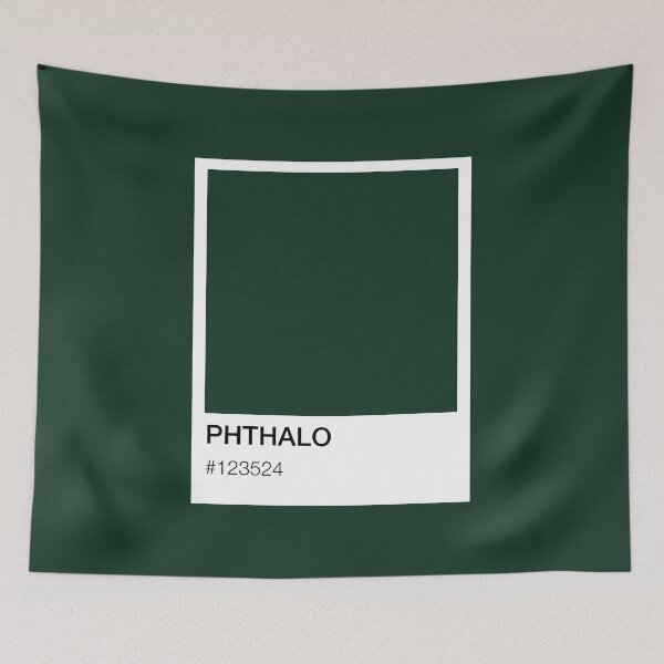 Item preview, Phthalo Rare Color Paint Hex Code designed and sold by TheEclecticKat.