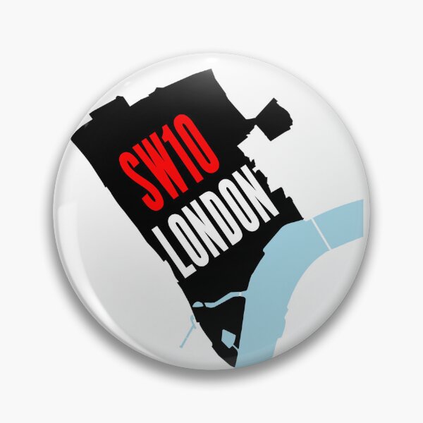 Artikelvorschau, SW10 London Postleitzahl entworfen und verkauft von streetlist.