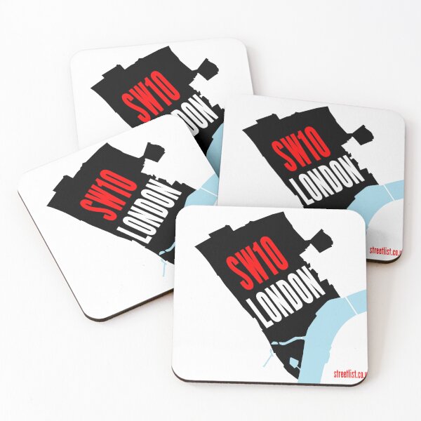 Item preview, SW10 London Postcode designed and sold by streetlist.