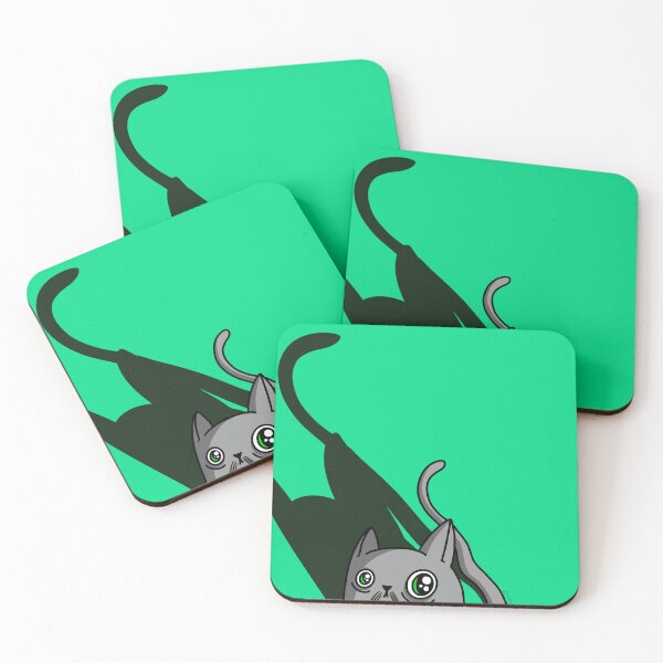 Item preview, Green Cat  designed and sold by vavi-vadi.