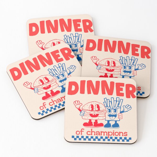 Item preview, Dinner of champions  designed and sold by Lornran.