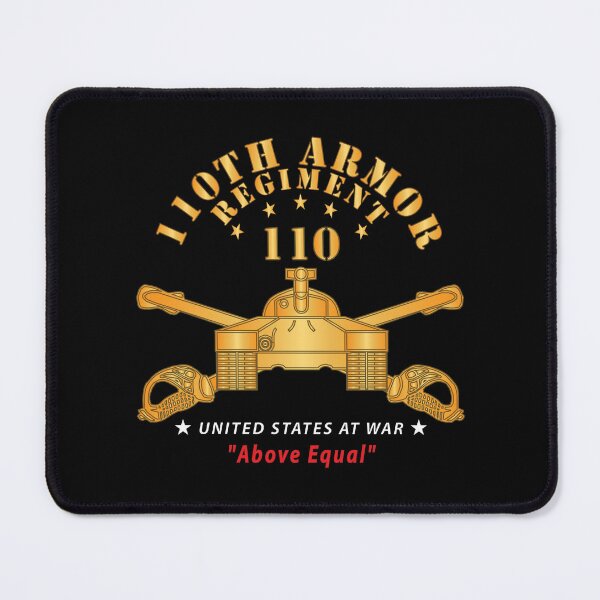 Item preview, 110th Armor Regiment - Above Equal X 300 designed and sold by Military Insignia Products.