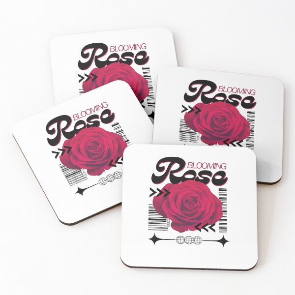 Item preview, Red Rose with Black Text designed and sold by AveryZi.