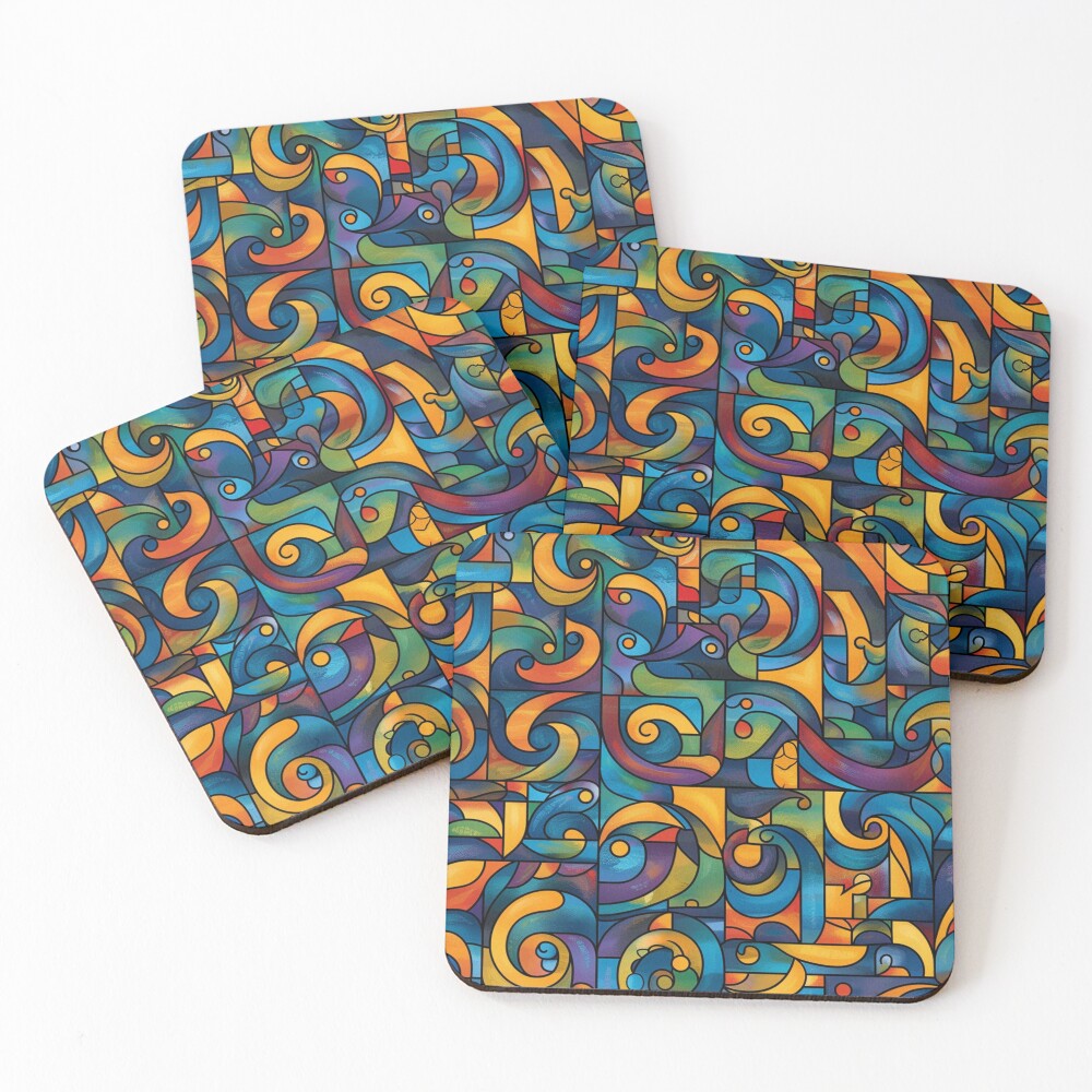 Item preview, Coasters (Set of 4) designed and sold by PMGDigital.