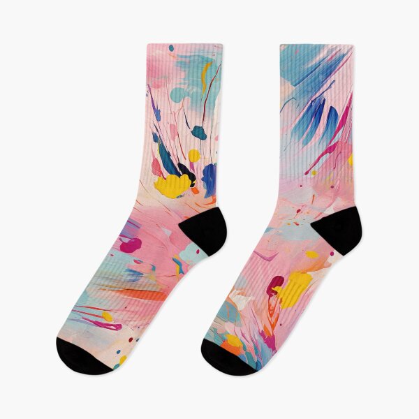 Artikelvorschau, Abstraktes farbenfrohes energetisches Spritzmuster entworfen und verkauft von bubblegoth.