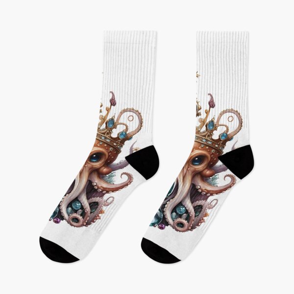 Item preview, King Octopus Studded with Jewels designed and sold by MadinaFatt.