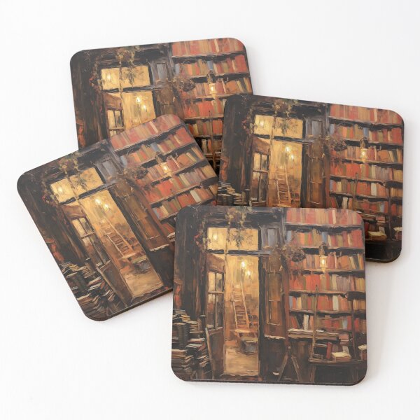 Item preview, Antique Bookstore designed and sold by TimelessOil.