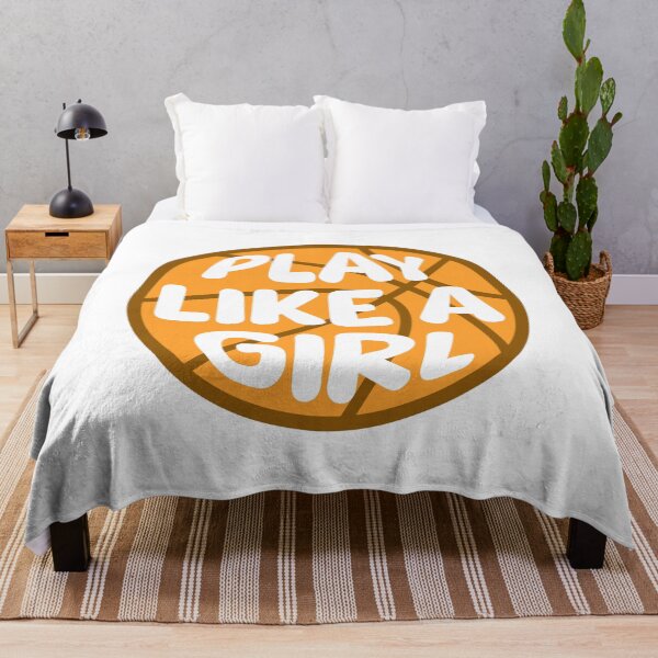 Item preview, Play Like A Girl! Funny Girls Basketball designed and sold by PMCreative.