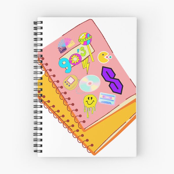 Item preview, 90s nostalgia journal designed and sold by jckali.