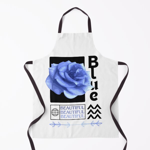 Item preview, Blue Rose with Black Text designed and sold by AveryZi.