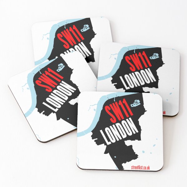 Item preview, SW11 Postcode London designed and sold by streetlist.