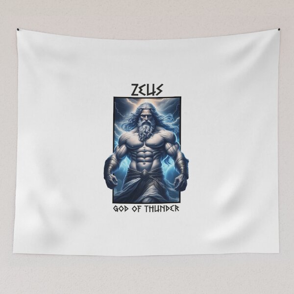 Item preview, Zeus, god of thunder designed and sold by Ayvann.