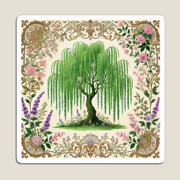 Aperçu de l'œuvre Saule pleureur Polin créée et vendue par PrintsThatStick.