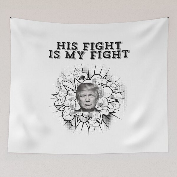Item preview, His Fight is My Fight | Trump Fight 2024 | 2024 Election Essential T-Shirt | Trump Fight T-Shirts designed and sold by PrintedforKids.