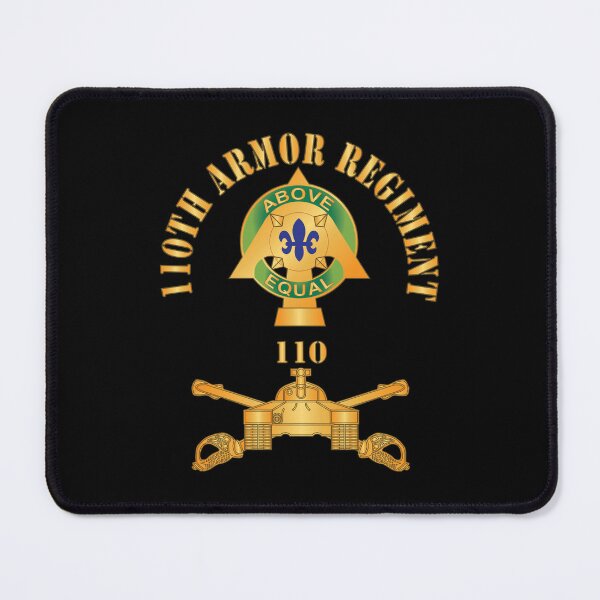 Item preview, 110th Armor Regiment - DUI  w AR Branch X 300 designed and sold by Military Insignia Products.